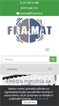 Mobile Screenshot of framat.si